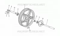 Roue arrière
