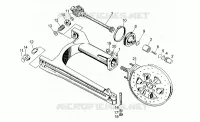 Fourche arriere