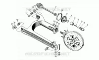 Fourche arriere