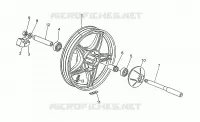 Roue arrière
