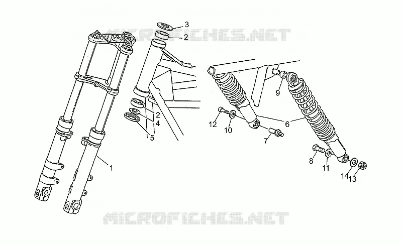 Suspension avant/arriere