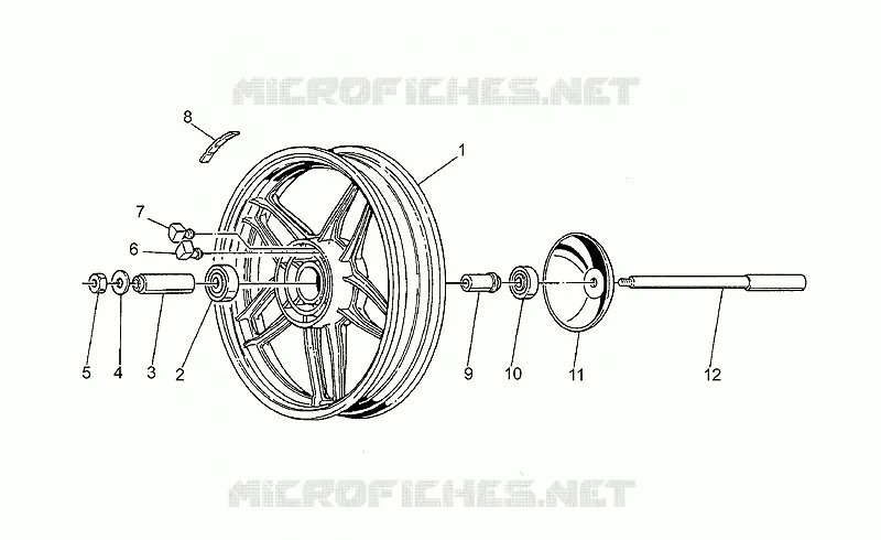 Roue AR alliage