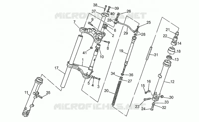Fourche AV 38mm