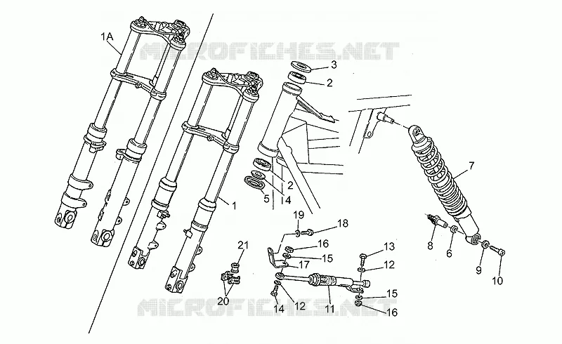 Suspension avant/arriere