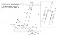 Fourche - Base avec tube