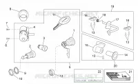 Décalco - Kit serrure