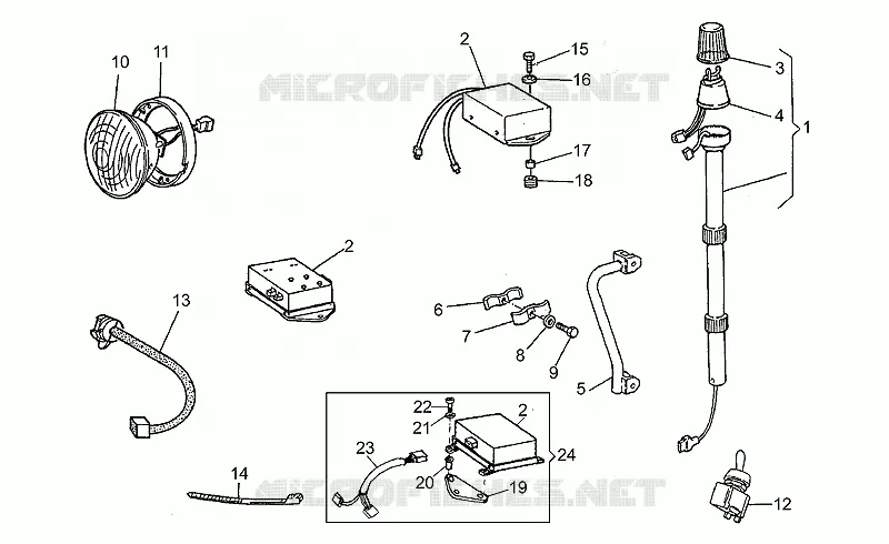 Lampe strobo  vama 