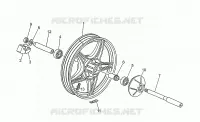Roue arrière