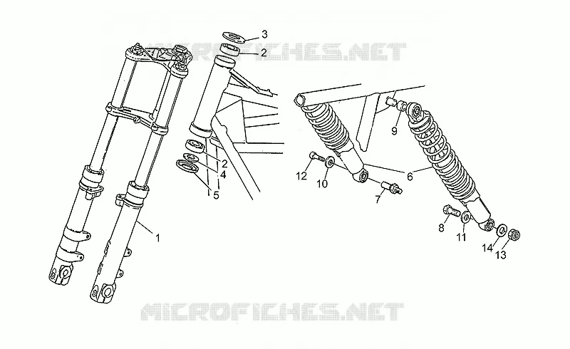 Suspension avant/arriere