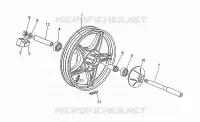 Roue arrière