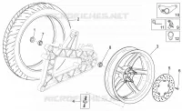 Roue arrière