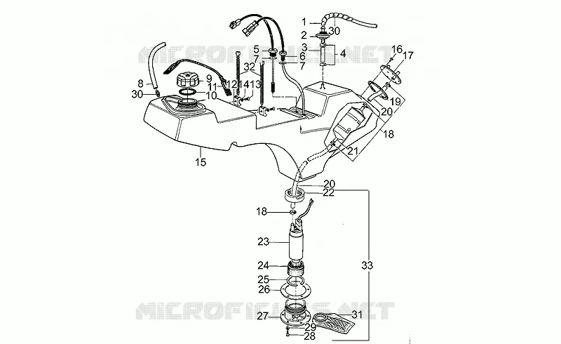 Reservoir carburant