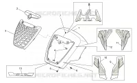 Carrosserie av.  - Frontal