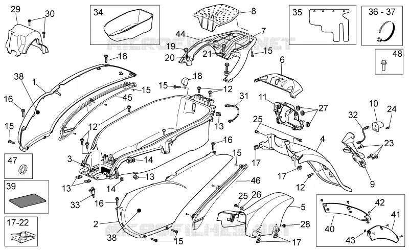Carrosserie posterieure
