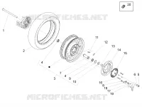 Roue arrière