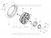 Roue arrière