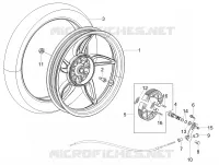 Roue arrière
