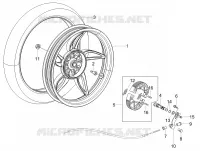 Roue arrière