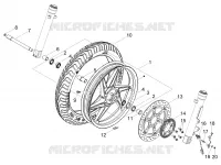Roue avant