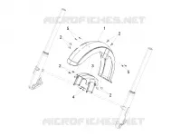 Garde-boue Av.-Embasement