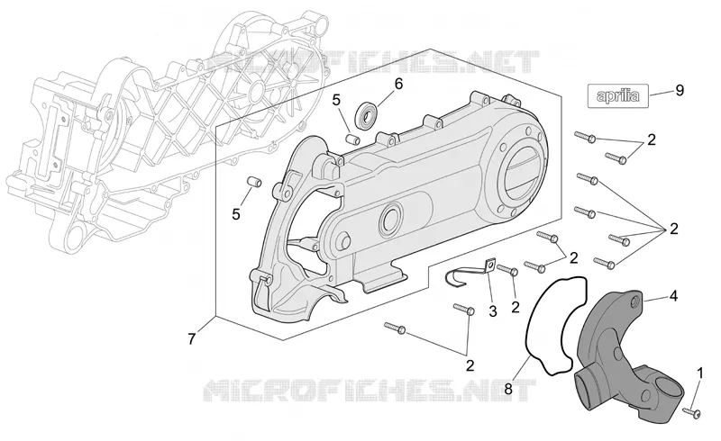 Couvercle variateur