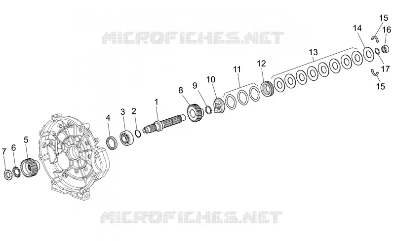 Arbre embrayage