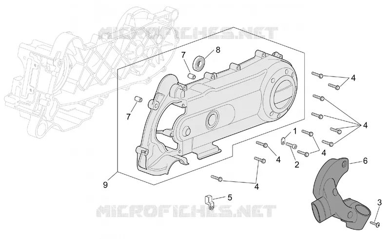 Couvercle variateur