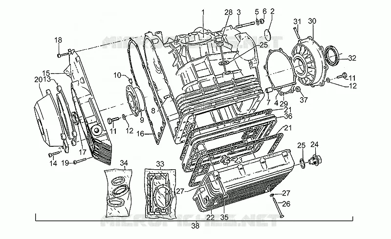 Carter moteur