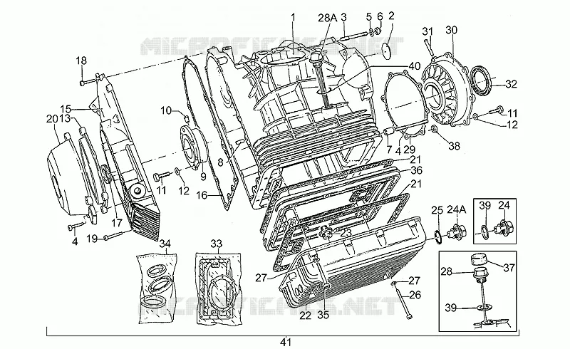 Carter moteur