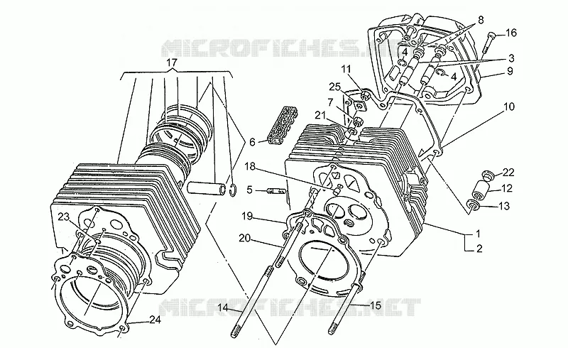 Cylindre - cul - piston