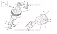 Arbre moteur cpl.