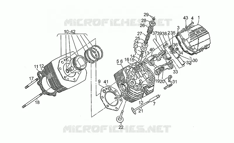 Cylindre - cul - piston