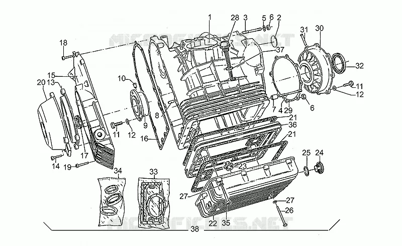Carter moteur