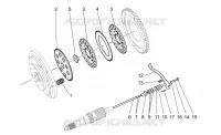 Embrayage double disq.2e série