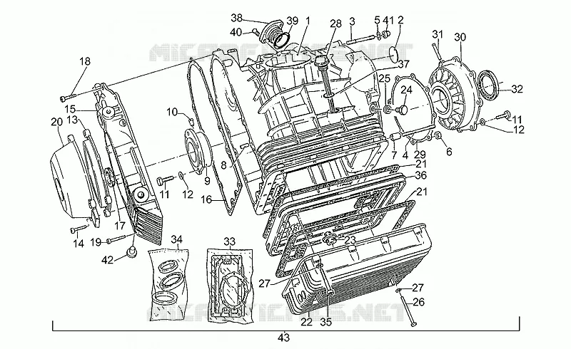 Carter moteur