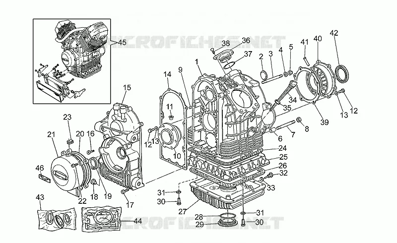 Carter moteur