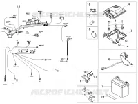 CIRCUIT ELECTRIQUE ARRIERE