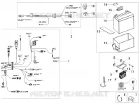 CIRCUIT ELECTRIQUE ARRIERE