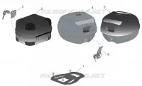 Acc. - Top cases, valises lat
