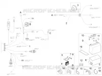 Circuit electrique arrière
