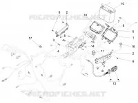 Circuit electrique arrière