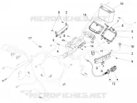 Circuit electrique arrière