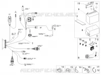 Circuit electrique arrière