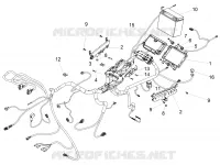 Circuit electrique arrière