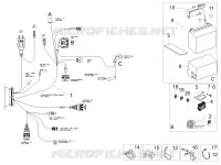 Circuit electrique arrière
