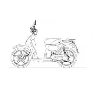 Scarabeo 2T E2 (engine Piaggio)
