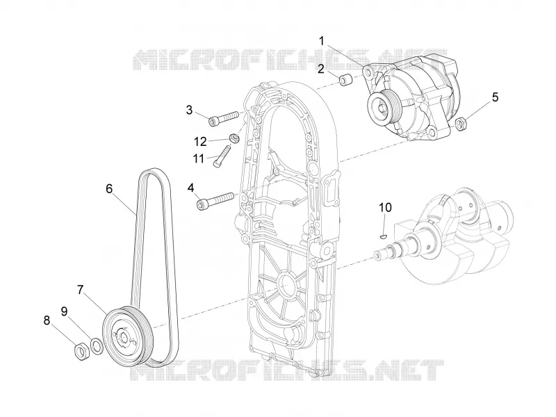 Volant magnétique / Allumage MOTO GUZZI MOTO-GUZZI-MOTORCYCLES 1400 ELDORADO 2016  Eldorado E3 ABS