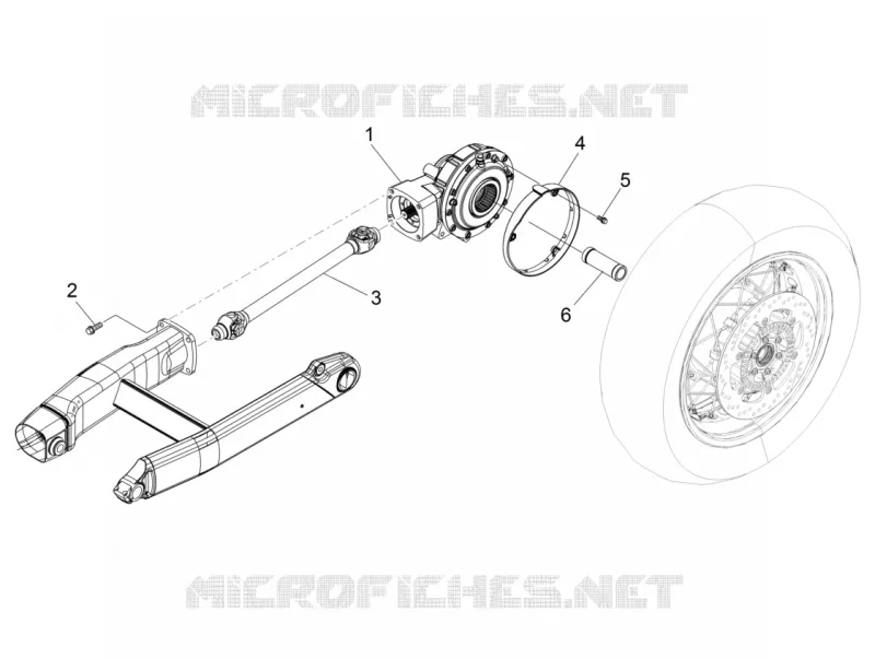 Transmission cpl. MOTO GUZZI MOTO-GUZZI-MOTORCYCLES 1400 ELDORADO 2016  Eldorado E4 ABS