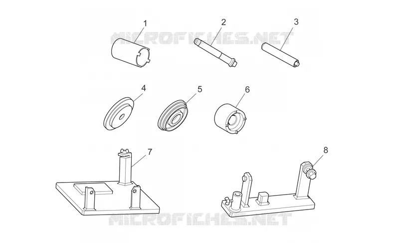 Specific tools II MOTO GUZZI MOTO-GUZZI-MOTORCYCLES 1200 GRISO 2009  Griso S.E. E3
