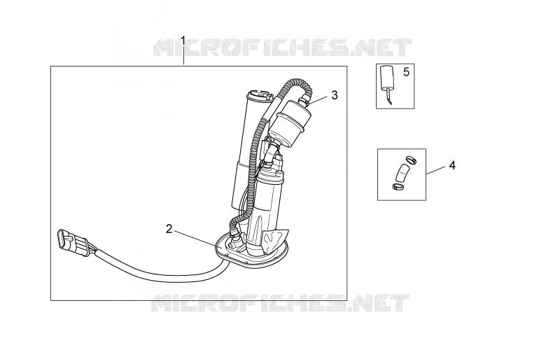 Pompe ess. interne MOTO GUZZI MOTO-GUZZI-MOTORCYCLES 1100 GRISO 2005  Griso V IE